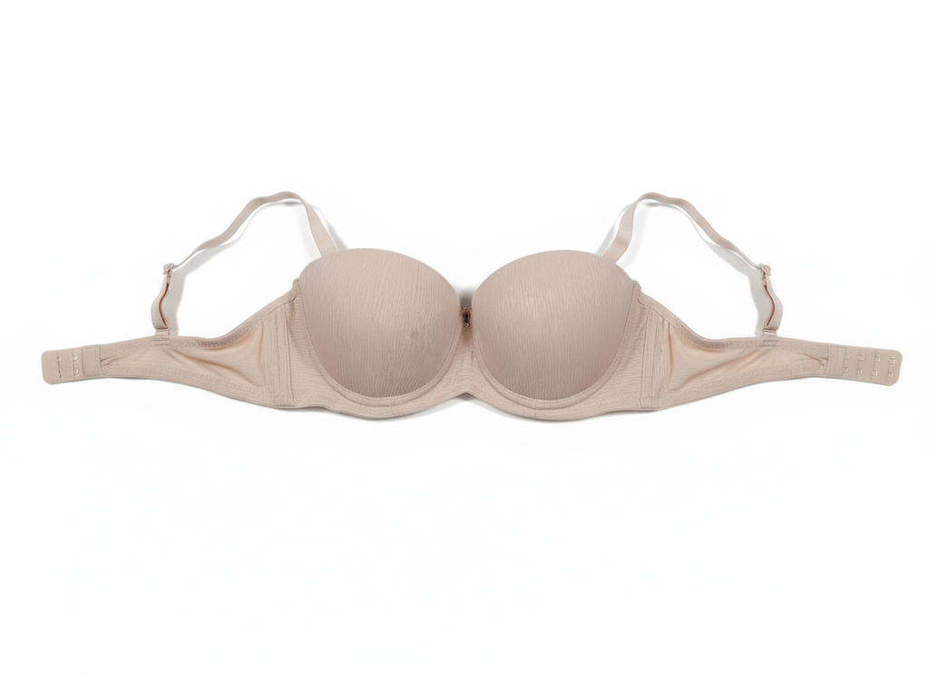 Curvesaa Ribbed Support Bra - Multiple Colors | Cup B & C | Sizes 32-36