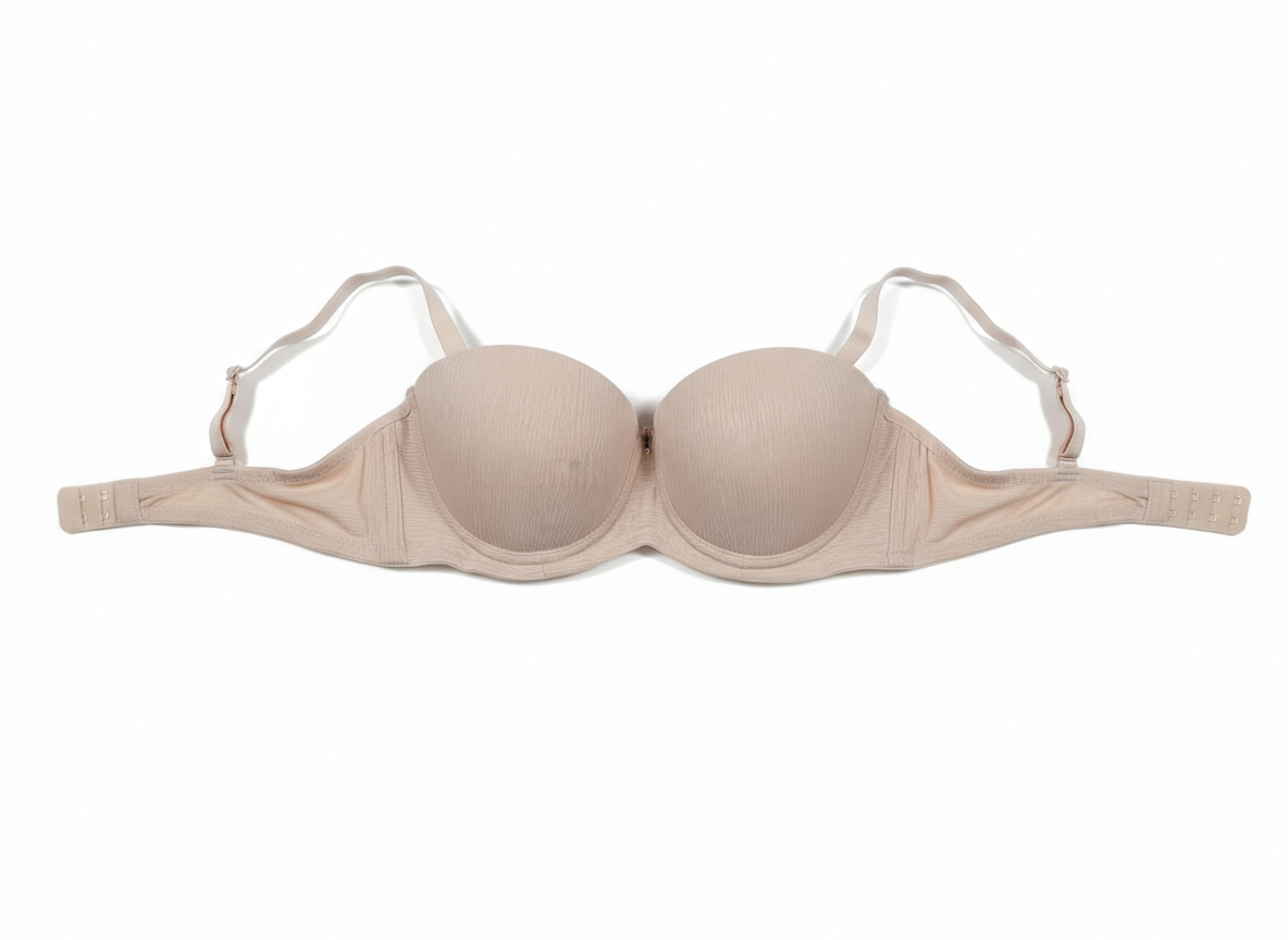 Curvesaa Ribbed Support Bra - Multiple Colors | Cup B & C | Sizes 32-36