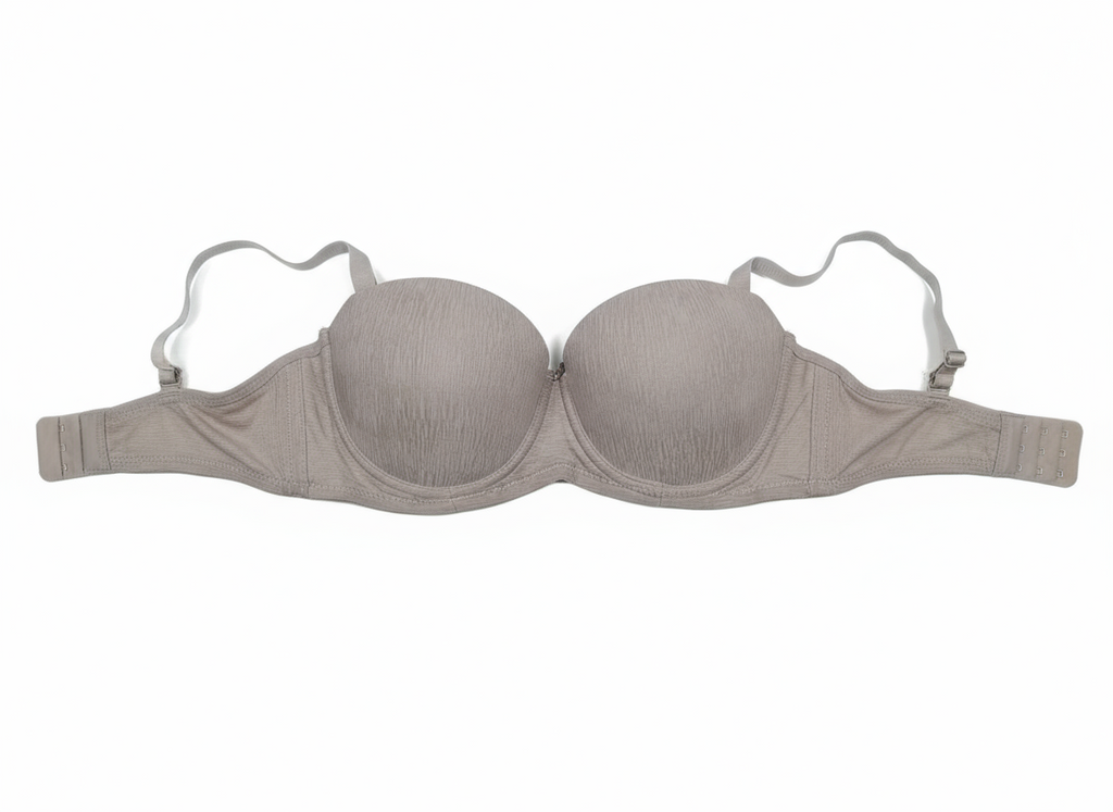 Curvesaa Ribbed Support Bra - Multiple Colors | Cup B & C | Sizes 32-36