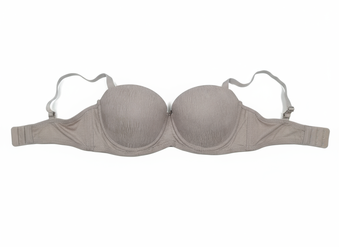 Curvesaa Ribbed Support Bra - Multiple Colors | Cup B & C | Sizes 32-36