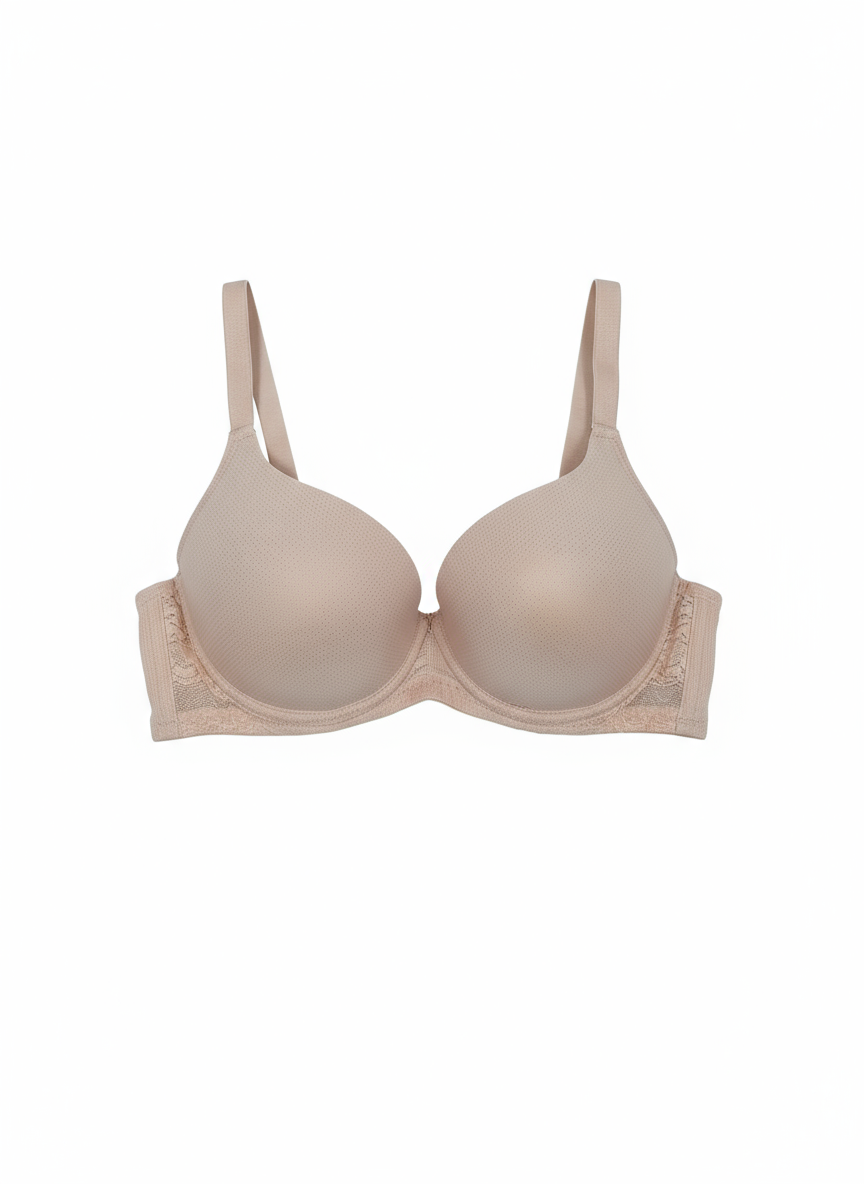 Curvesaa Premium Support Bra - Burgundy