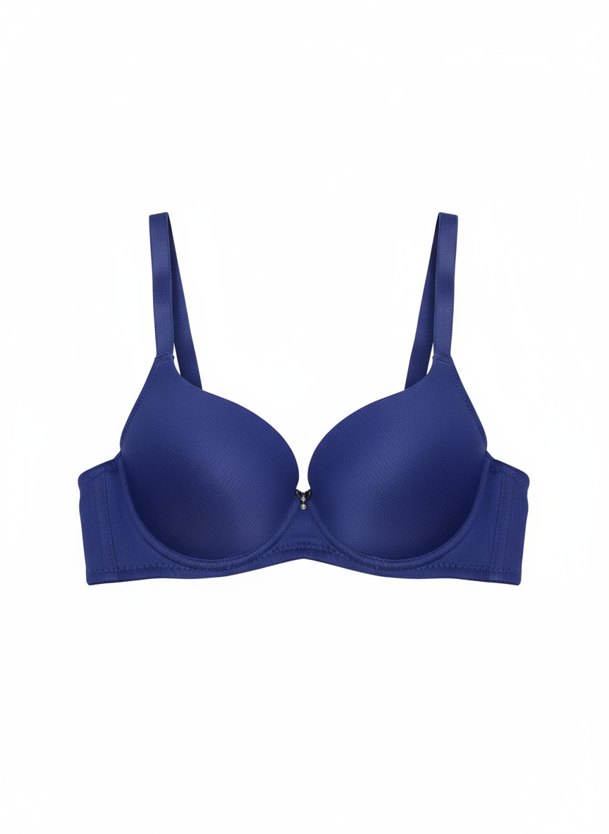 Curvesaa Premium Support Bra - Burgundy