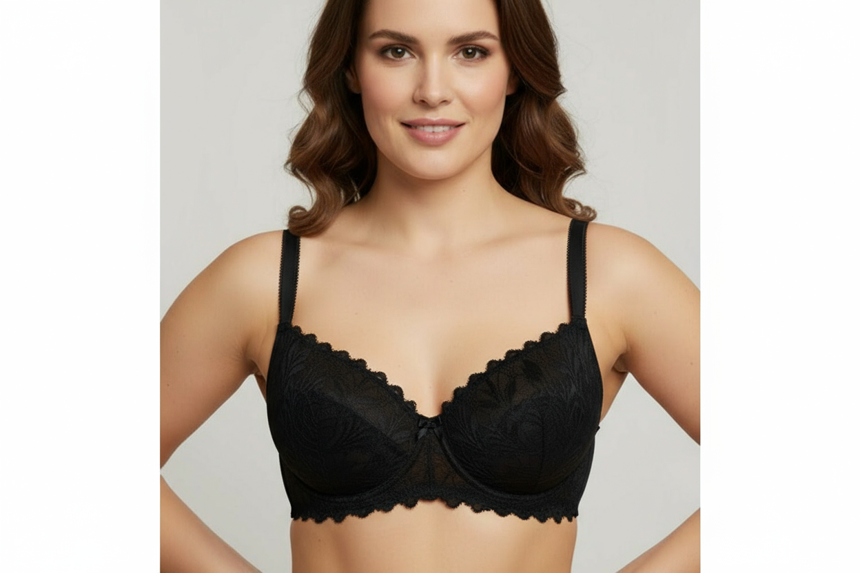 Lace Underwire Bra - Premium Comfort & Support