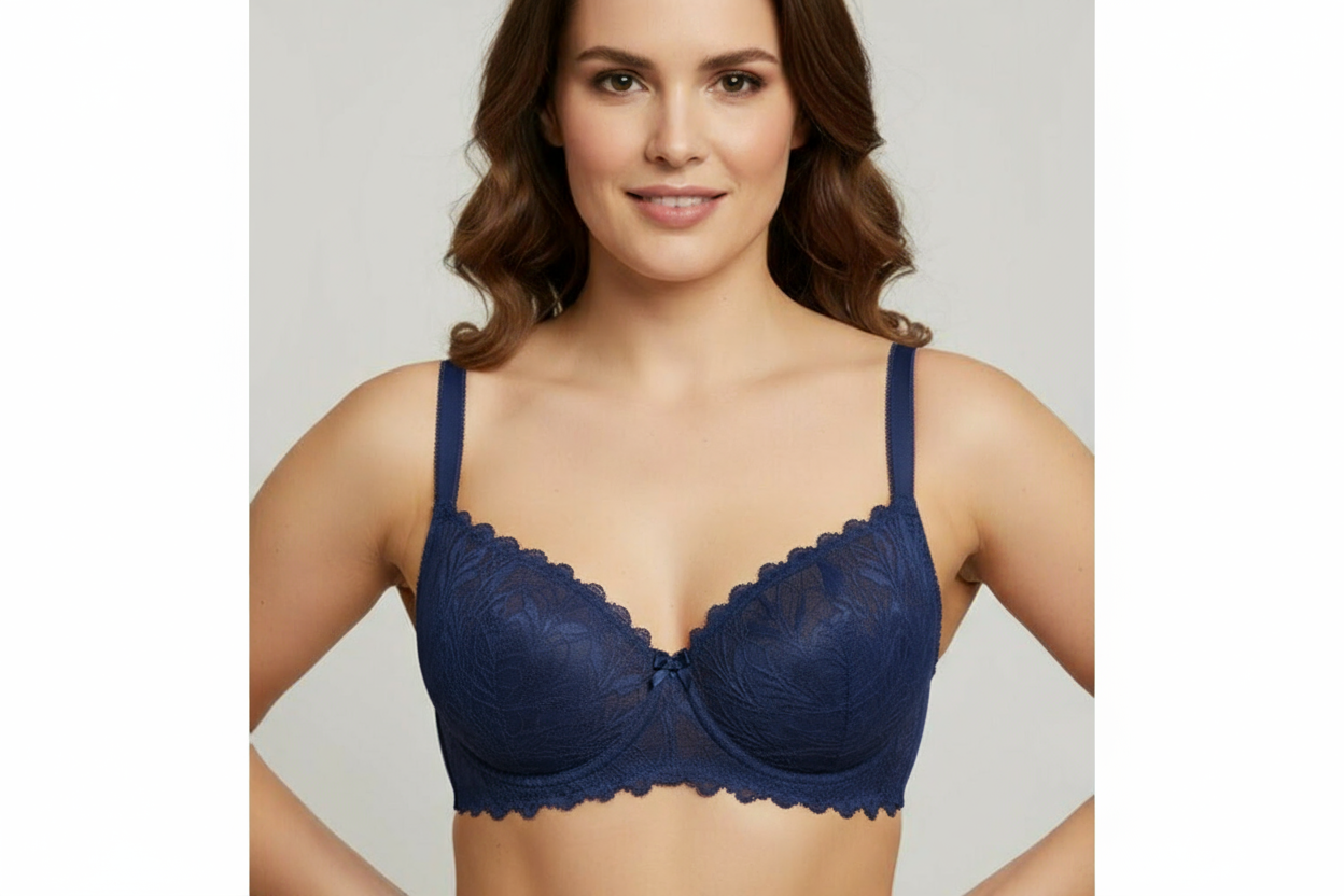 Lace Underwire Bra - Premium Comfort & Support