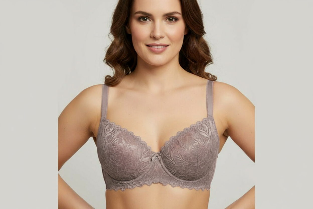 Lace Underwire Bra - Premium Comfort & Support