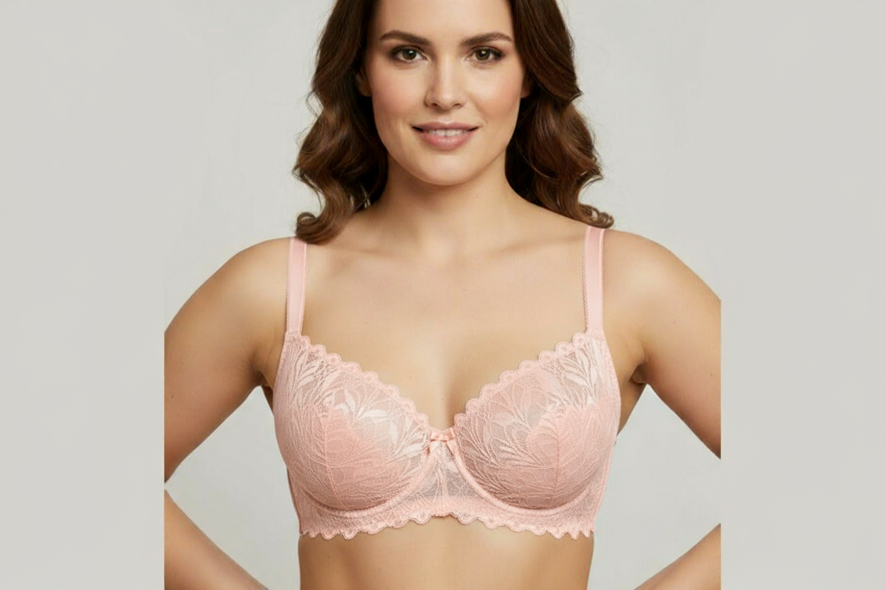 Lace Underwire Bra - Premium Comfort & Support