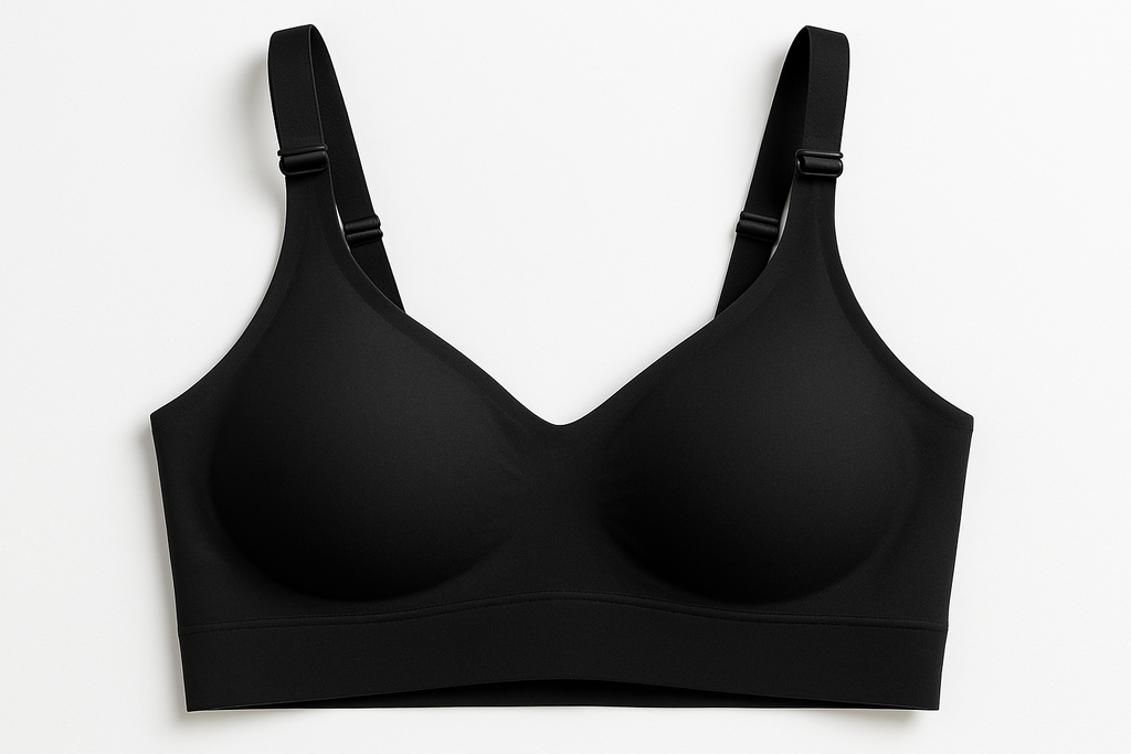 Black Wireless Bra - Main Product Image