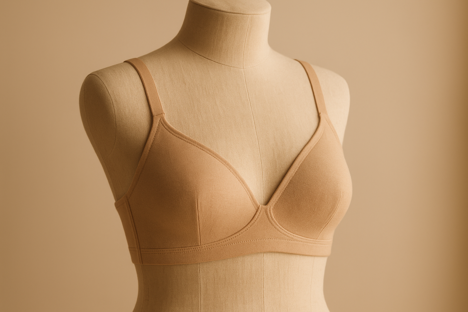 Premium Cotton Bra - Nude Mannequin